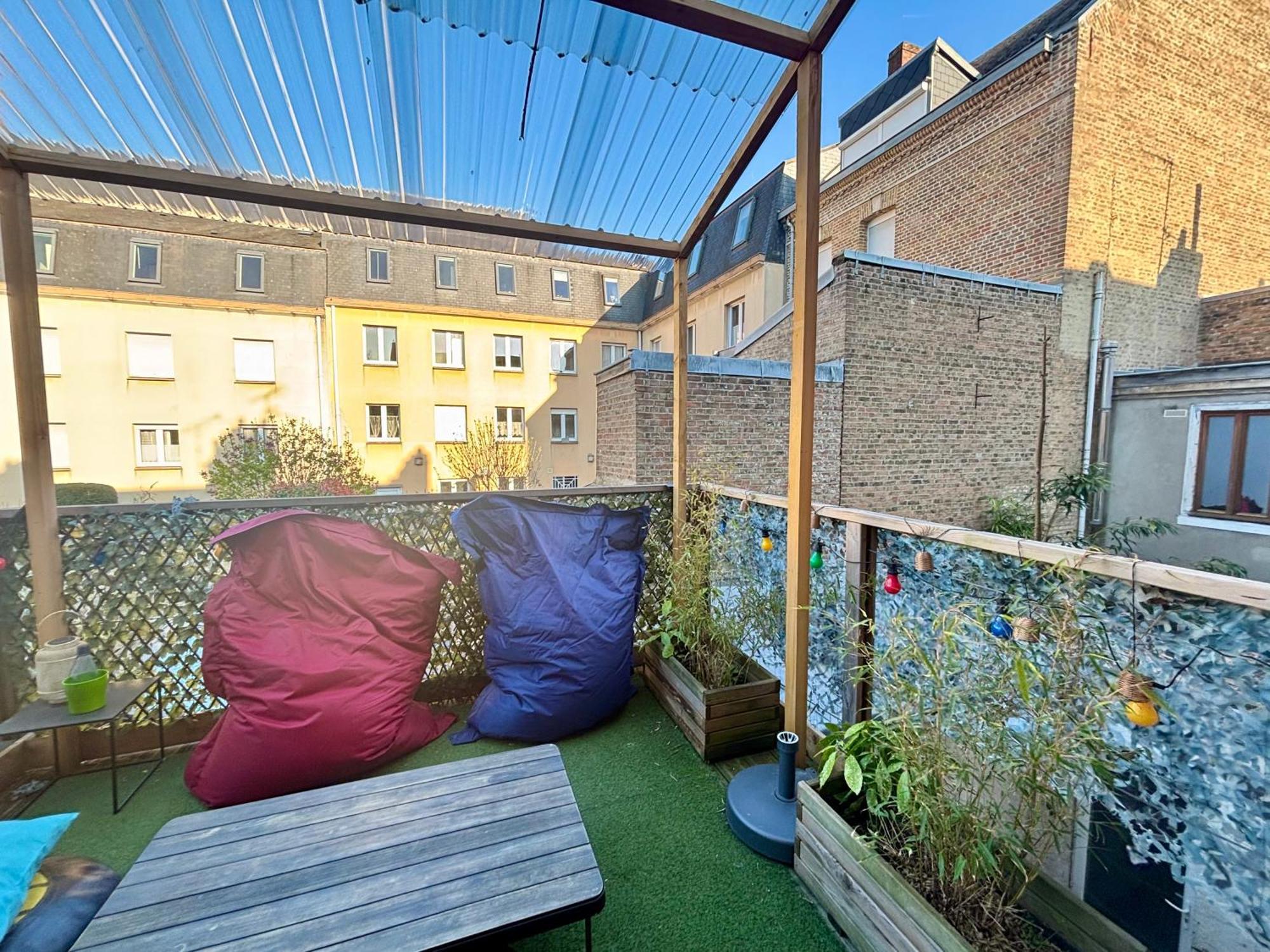 Le Terrazza - 1P A 2P Terrasse - Henriville Amiens Exterior foto